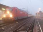 101 005 mit IC 1923 am 06.11.2011 in Stendal.