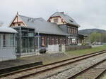 Von Saalfeld ging es,am 25.April 2022,weiter nach Rottenbach.Rottenbach wurde 2020 mit zum schönsten Bahnhof gewählt.