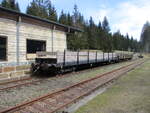 Zwei Res,am 05.April 2025,mitten im Thüringer Wald im Bahnhof Rennsteig.