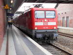 Auch wenn 112 115,am 27.Oktober 2018,in Berlin Gesundbrunnen,mit dem RE nach Stralsund fuhr,nahm ich nicht diesen Zug Richtung Heimat.