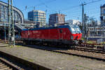 Die DSB EB 3001 (91 86 0003 201-8 DK-DSB) eine SIEMENS Vectron AC ist am 21 April 2026 im Hauptbahnhof Hamburg abgestellt.