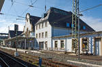 
Der Bahnhof Marburg an der Lahn am 13.08.2014