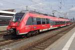 DB 442 607 steht am 6 September 2018 in Nürnberg Hbf.