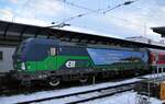 Bonusbild: 193 248 Siemens Vectron 91 80 6133 248-2 D-ELOC mit IRE 200 in Ulm am 20.12.2022.
