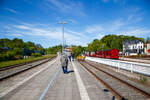 Bahnhof Bad Doberan am 15.05.2022.