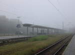 Am frühen Morgen des 01.06.2024 um 05.52 Uhr war der Bahnhof Warnemünde Menschen leer.