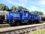 Metrans - NVR-Nr.: 90 80 1002 011-7 D-MTR, die  Neue  am 17.08.2016 in 
Hamburg-Waltershof Foto I.Pavel