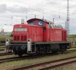 291 901-7 stand erstmal im Haltepunkt Rostock-Hinrichsdorfer Str.rum.15.07.2012