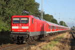 112 189-6  mit Kreuzfahrer 13290 von Warnemünde nach Berlin Ostbahnhof bei der Durchfahrt am 20.08.2017 in Rostock-Bramow.