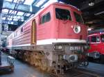 232 372-3 gehrt jetzt zum Eisenbahn- und Technikmuseum Schwerin.Aufgenommen am 29.01.2011