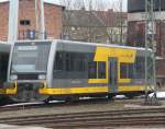 672 920-5 von der Burgenlandbahn GmbH abgestellt im Bahnbetriebswerk Stendal.04.04.2013