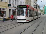 Tw 630,am 16.April 2024,in der Erfurter Innenstadt.