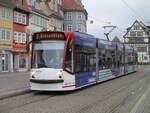 Tw635 hielt,am 16.Januar 2022,in Erfurt an der Station Domplatz.