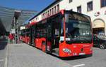 MB Citaro von Oberbayernbus steht im April 2019 am HBF Berchtesgaden