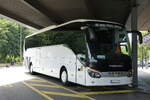 (289'226) - Aus Deutschland: Busworld International, Nauheim - GG-BW 530 - Setra am 22. Juni 2026 in Pratteln, Rastst�tte