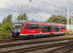 642 051 auf Rangier-Fahrt im Rostocker Hbf später ging es als RB 12 nach Graal-Müritz.07.08.2016