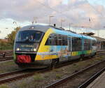 BR 642/862002/642-534034-als-dz-13042-rostock 642 534/034 als DZ 13042 Rostock Hbf → Putbus bei der Ausfahrt am 14.09.2024 im Rostocker Hbf.