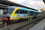 BR 642/862029/am-morgen-des-14092024-stand-642 Am Morgen des 14.09.2024 stand 642 534 als DZ 13042 Rostock Hbf→Putbus im Rostocker Hbf bereit.