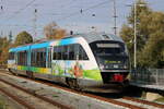 BR 642/865155/642-041-als-rb-13121wismar-rostockbei-der 642 041 als RB 13121(Wismar-Rostock)bei der Einfahrt im Rostocker Hbf.18.10.2024