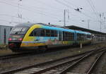 642 539 als RB11(Tessin-Wismar)bei der Einfahrt im Rostocker Hbf.18.01.2026