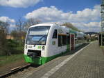 Einen kurzen Abstecher,am 28.April 2022,zum Bahnhof Saalfeld wo ich den EIB VT316 fotografierte.