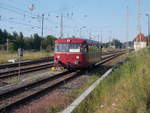 br-795--796--798-db-vt-95--vt98-uerdingerschienenbus/613251/nesa-796-625-auf-dem-letzten NESA 796 625 auf dem letzten Meter vom Bahnhof Bergen/Rügen am 02.Juni 2018.