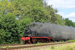 78 468 mit ihren Sonderzug am 16.08.2026 in Tostedt - Dreihausen.