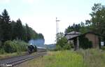 01 519 mit Sonderzug auf dem Weg nach Hof in Röslau. 31.07.21