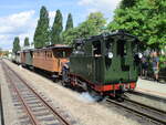 BR99/858163/ik-nr54-am-10august-2024im-kleinbahnhof IK Nr.54 ,am 10.August 2024,im Kleinbahnhof Binz LB.