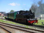 99 4801 erreichte,am 27.Mai 2026,Putbus und mu�te noch zwei Kilometer bis Lauterbach Mole arbeiten.