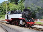 99 321 beim Rangieren am 25.07.2026 in Bad Doberan
