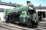 S 3/6 Nr.3673 in Aufarbeitung im Bayerischen Eisenbahnmuseum in Nördlingen im Juli 1994.