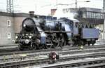 S 3/6 Nr.3673 mit blauer Lackierung in Ulm am 07.10.2001.