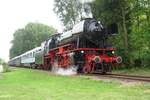 Am 2 September 2012 treft 23 076 mit ein Sonderzug in Loenen ein.