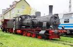 55 669 im Museumsgelände beim Dampfloktreffen in Dresden am 15.04.2016.