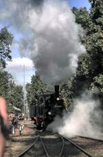89 6009 in Nürnberg beim Jubiläum 100 Jahre Eisenbahnmuseum Nürnberg am 16.10.1999.