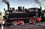 99 5901 �lteste Mallet Dampflok von Lokfabrik Jung bei der HSB in Werningerode am 31.07.1999
