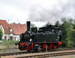 Württ. T 3 Nr.930 in Oberheutal am 01.05.2016.