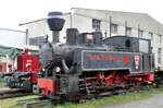 Schmalspur CFF 764 449 im Bahnpark Augsburg am 25.10.2009.