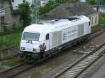 Am 26.Mai 2013 war der Eurorunner 223 143-8 von Nordic-Rail-Service erneut wieder in Bergen/Rgen.