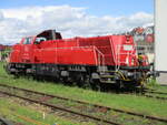 Da der 14.Mai 2026 Herrentag war,brauchte die 265 002 in Nordhausen nicht arbeiten.