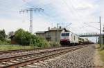 285 103-8 & 29 002 (266 006-6)  kalt  beide fr ITL mit Kesselzug in Vietznitz in Richtung Friesack(Mark) unterwegs. 01.07.2011