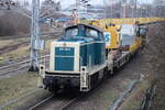 DB V90/801021/290-189-0-stand-am-24012023-in 290 189-0 stand am 24.01.2023 in Rostock-Bramow abgestellt.