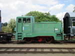 V22-01 wird für Sonderfahrten nach Damme eingesetzt.Abgestellt wird die Lok im Eisenbahnmuseum Gramzow.Aufnahme vom 27.Juni 2020.