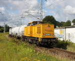 203 306-6 mit Nbz 97995  Blümchentod  von Stralsund nach Berlin-Lichtenberg bei der Durchfahrt in Rostock-Kassebohm.13.08.2017