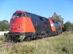 228 757 der Erfurter Bahnservice GmbH stand am 15.10.2011 in Stendal.