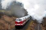 118 770-7 (228 770-4) am Schulss des SDZ`´s am 11.01.2014