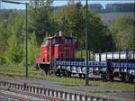 Ade Dieselloch - Nach 113 Jahren...

362 874 von Railsystems hat als Oldtimer mit Bauzug standesgem�� museal �ber die Sauschw�nzlebahn nach Lauchringen gezogen. April 2026.