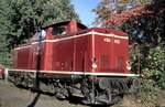 V 100 1023 beim Jubiläum 100 Jahre DB Museum Nürnberg am 16.10.1999.