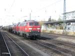 225 030 + 025 mit gemischten Gterzug am Heimeranplatz 04.11.10